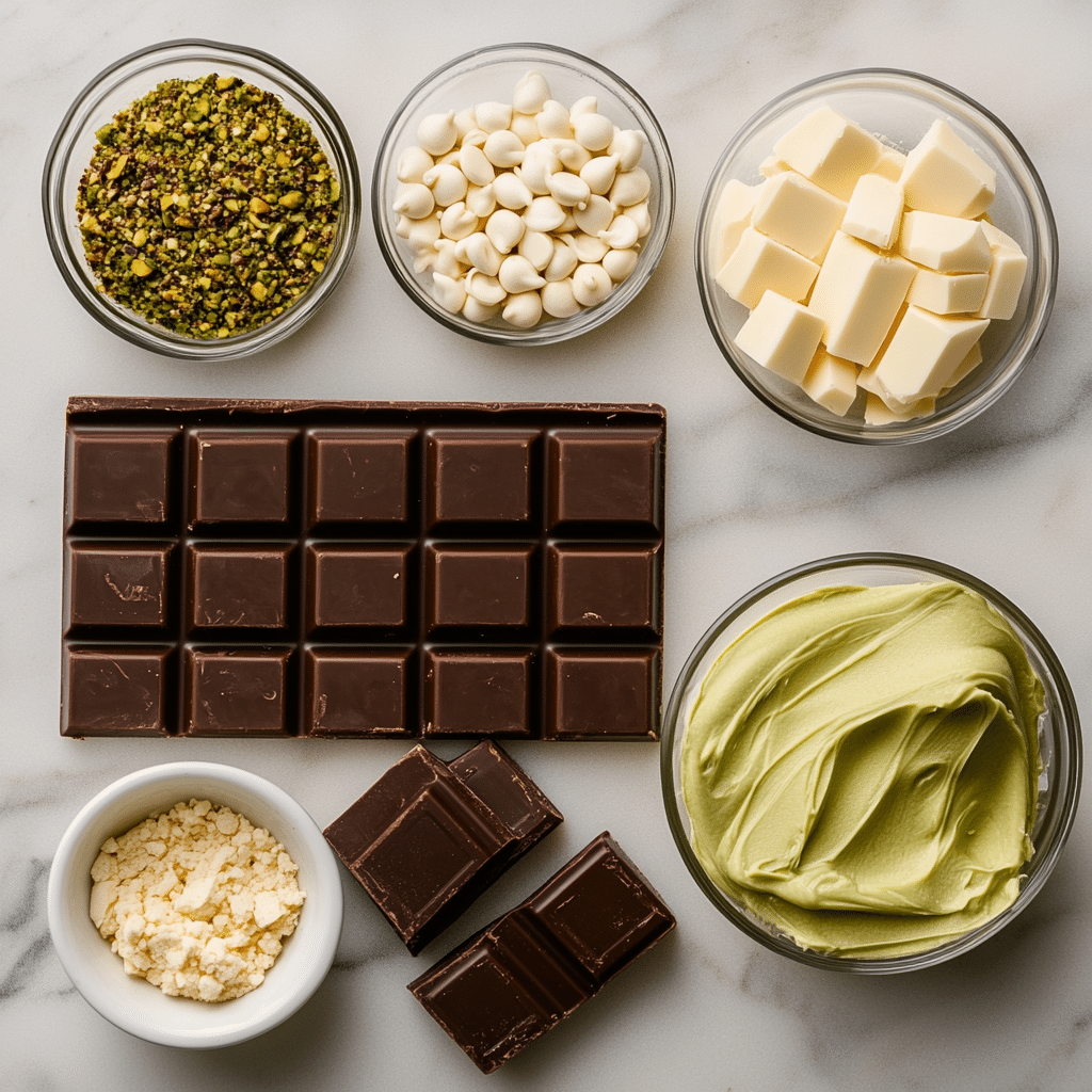 Dubai chocolate bar recipe