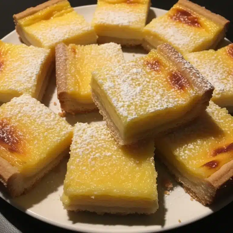 Custard Cream Bars Recipe