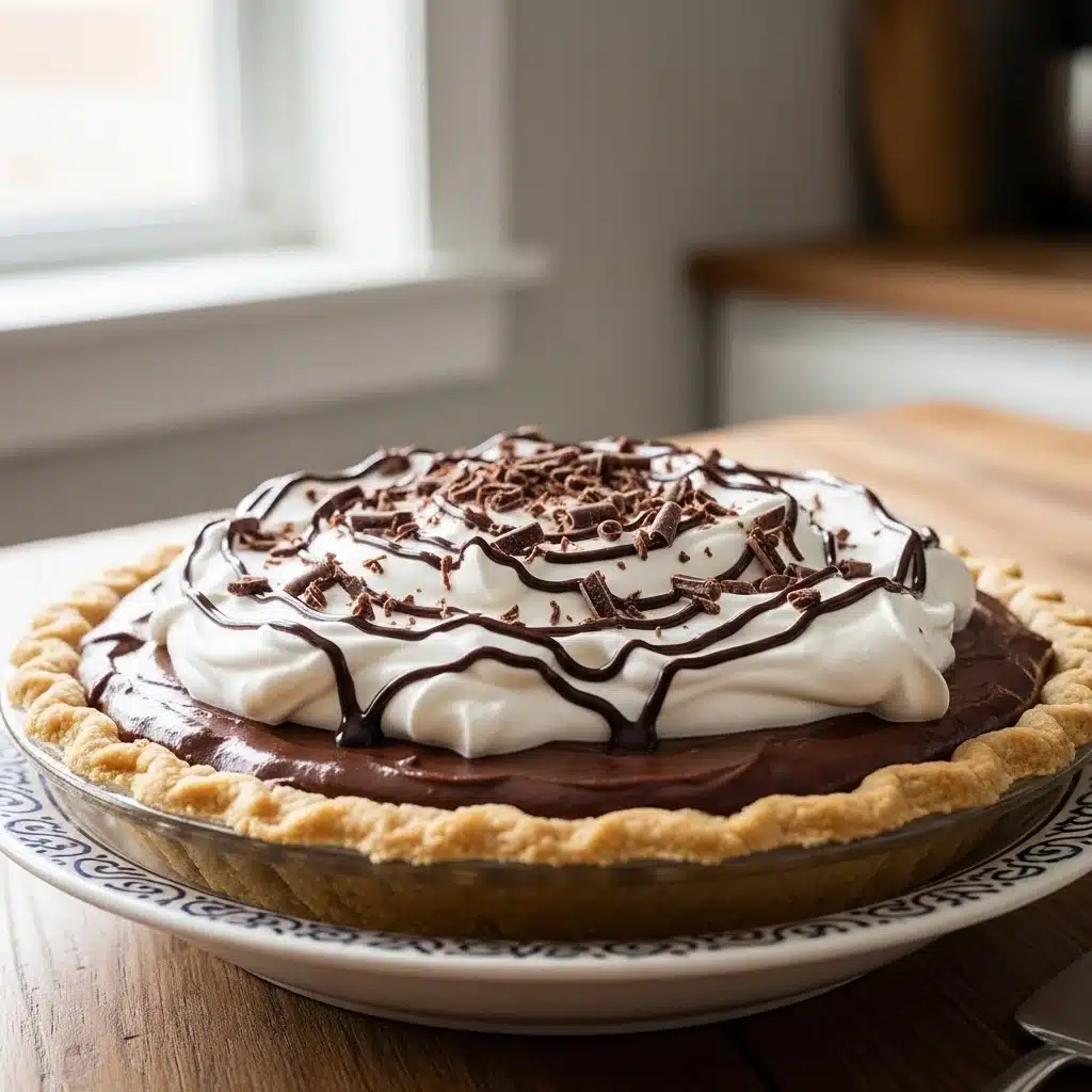 Chocolate Cream Pie Without Eggs