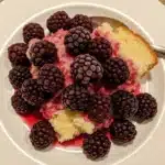 Blackberry Cobbler with Cake Mix