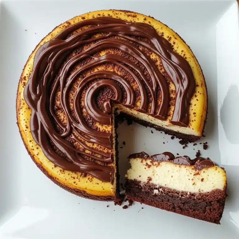 Brownie Bottom Cheesecake Recipe