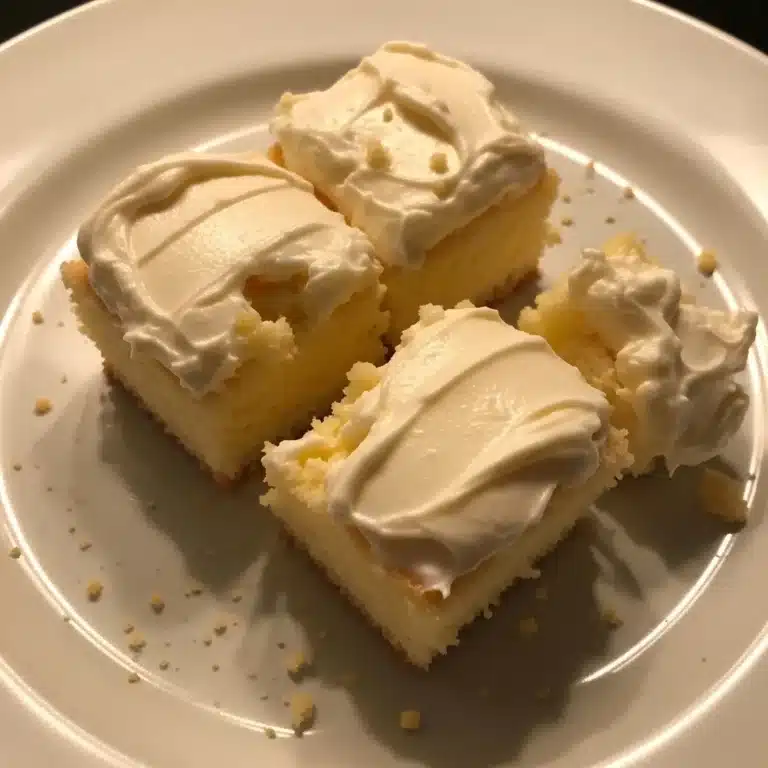 Key Lime Poke Cake with Cream Cheese Topping