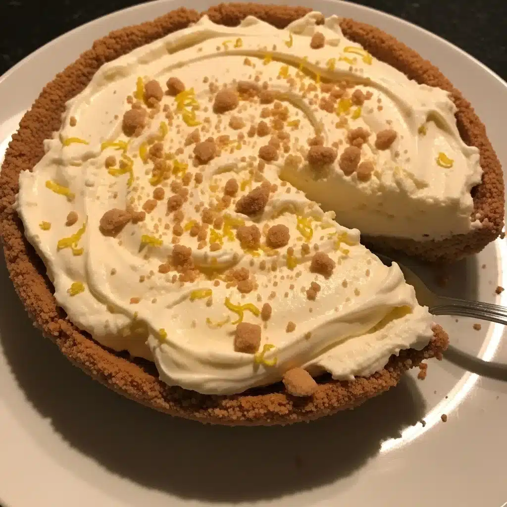 Lemon Icebox Pie with Graham Cracker Crust