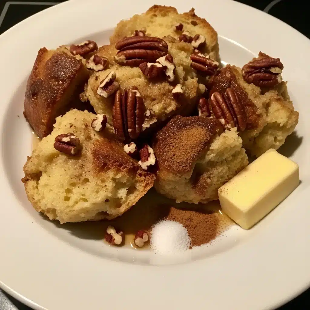 Maple Pecan Bread Pudding