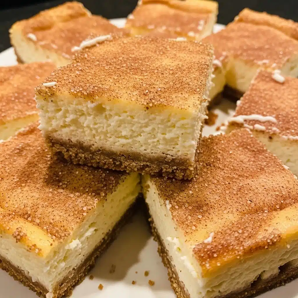 Snickerdoodle Cheesecake Bars