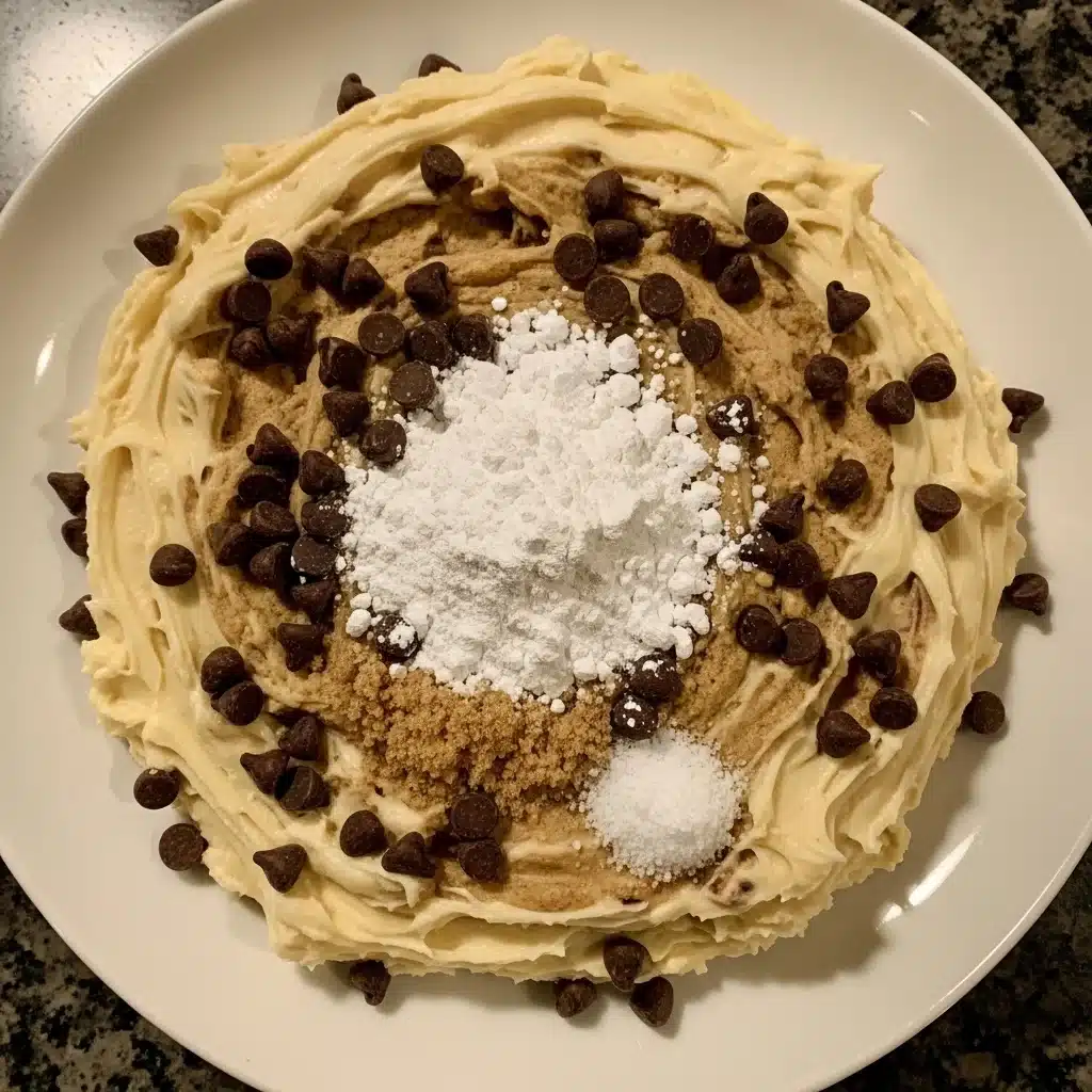 Chocolate Chip Cookie Dough Dip (No Bake)
