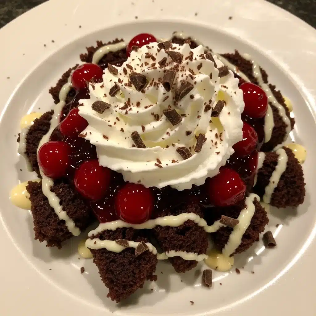 Black Forest Poke Cake