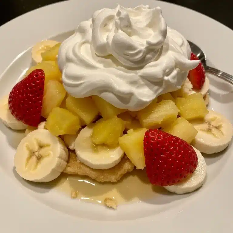 Banana Split Dessert (Layered No Bake)