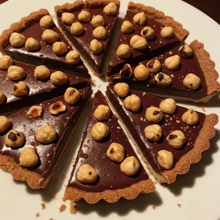 Chocolate Hazelnut Tart