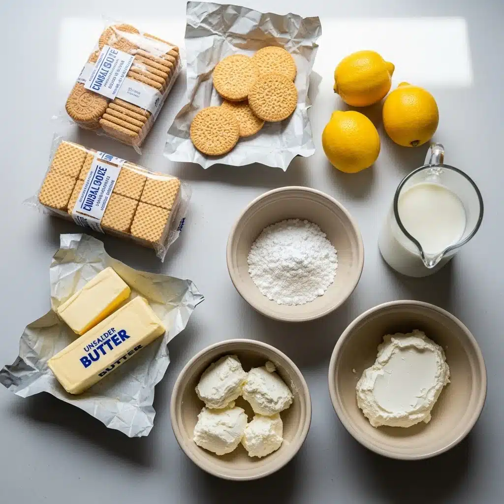 No Bake Lemon Lush Dessert