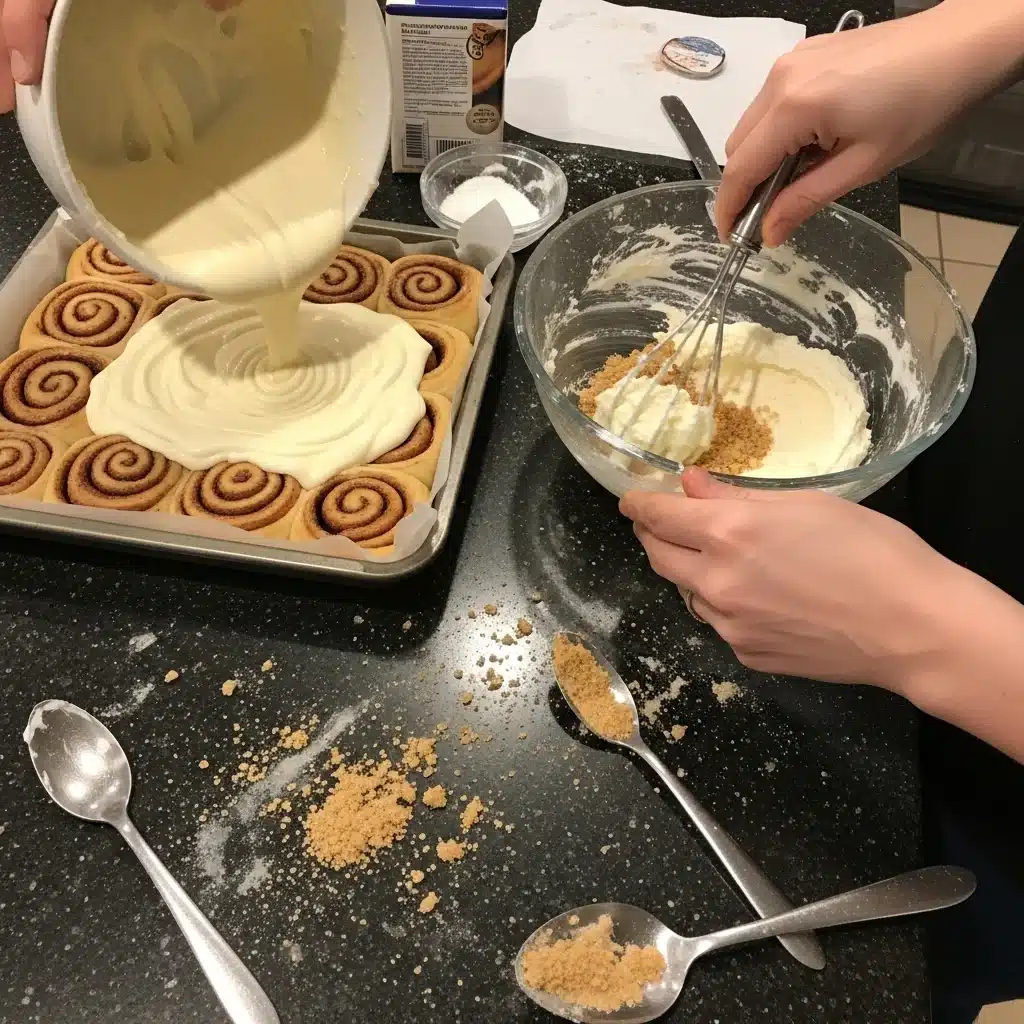 Cinnamon Roll Cheesecake Bars