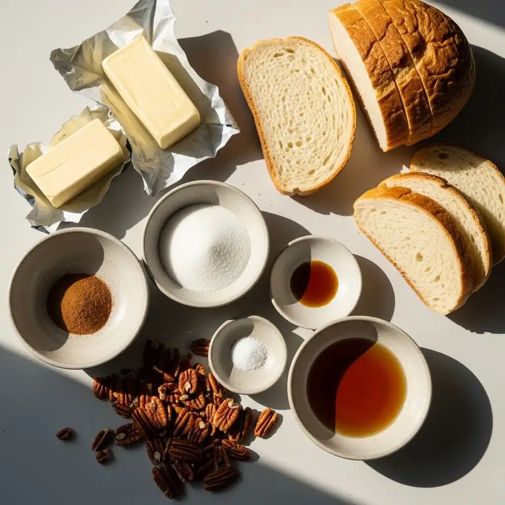 Maple Pecan Bread Pudding