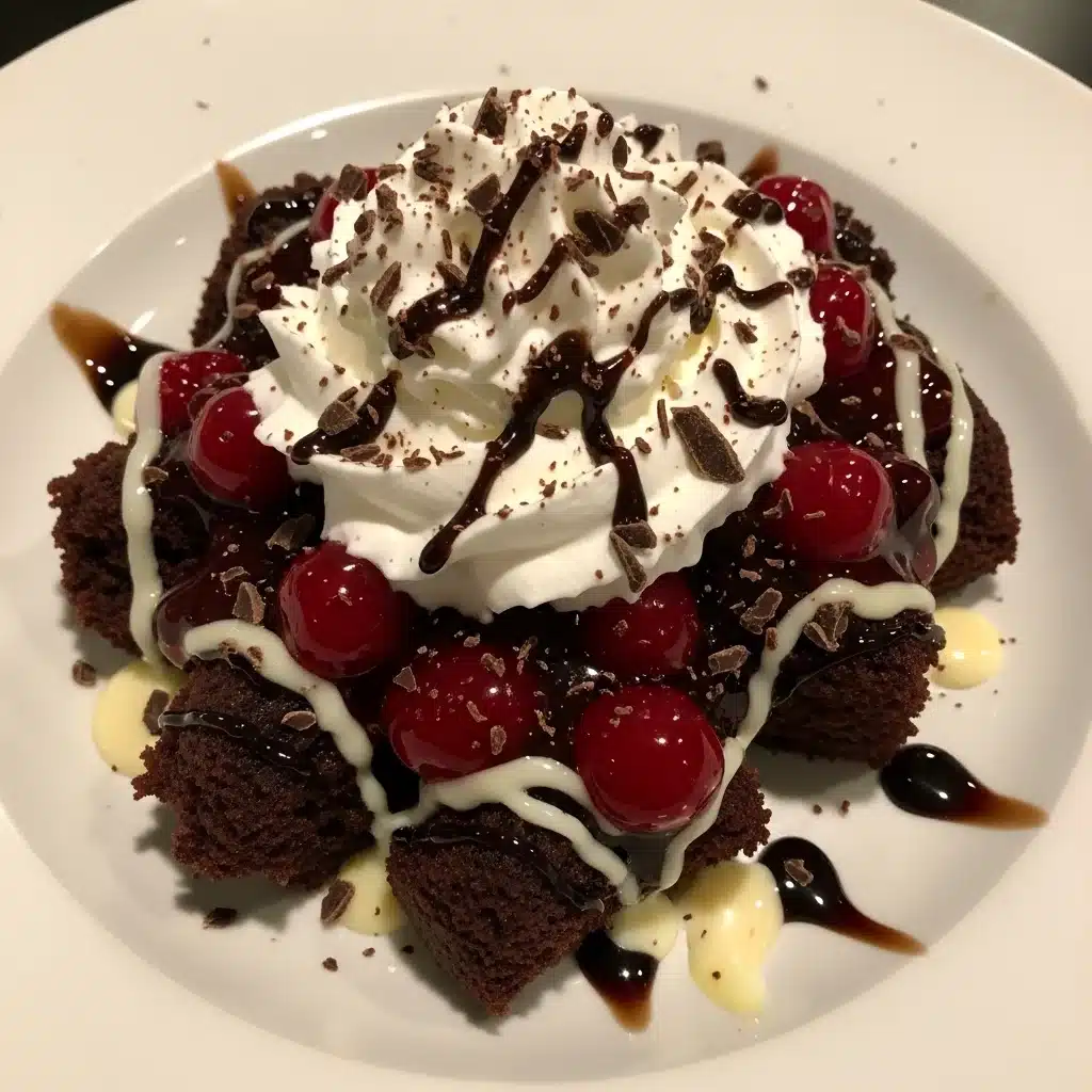 Black Forest Poke Cake