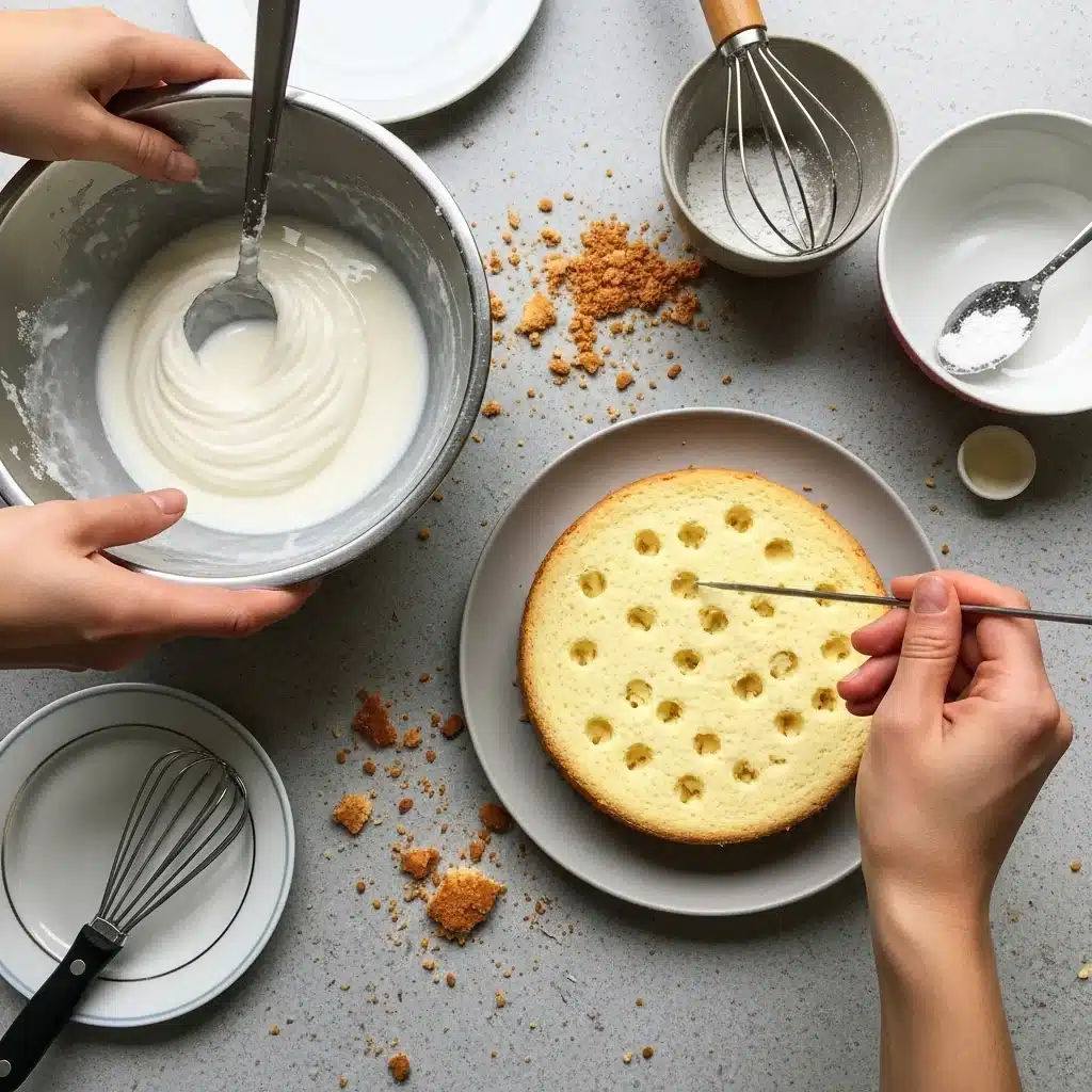 Coconut Cream Poke Cake