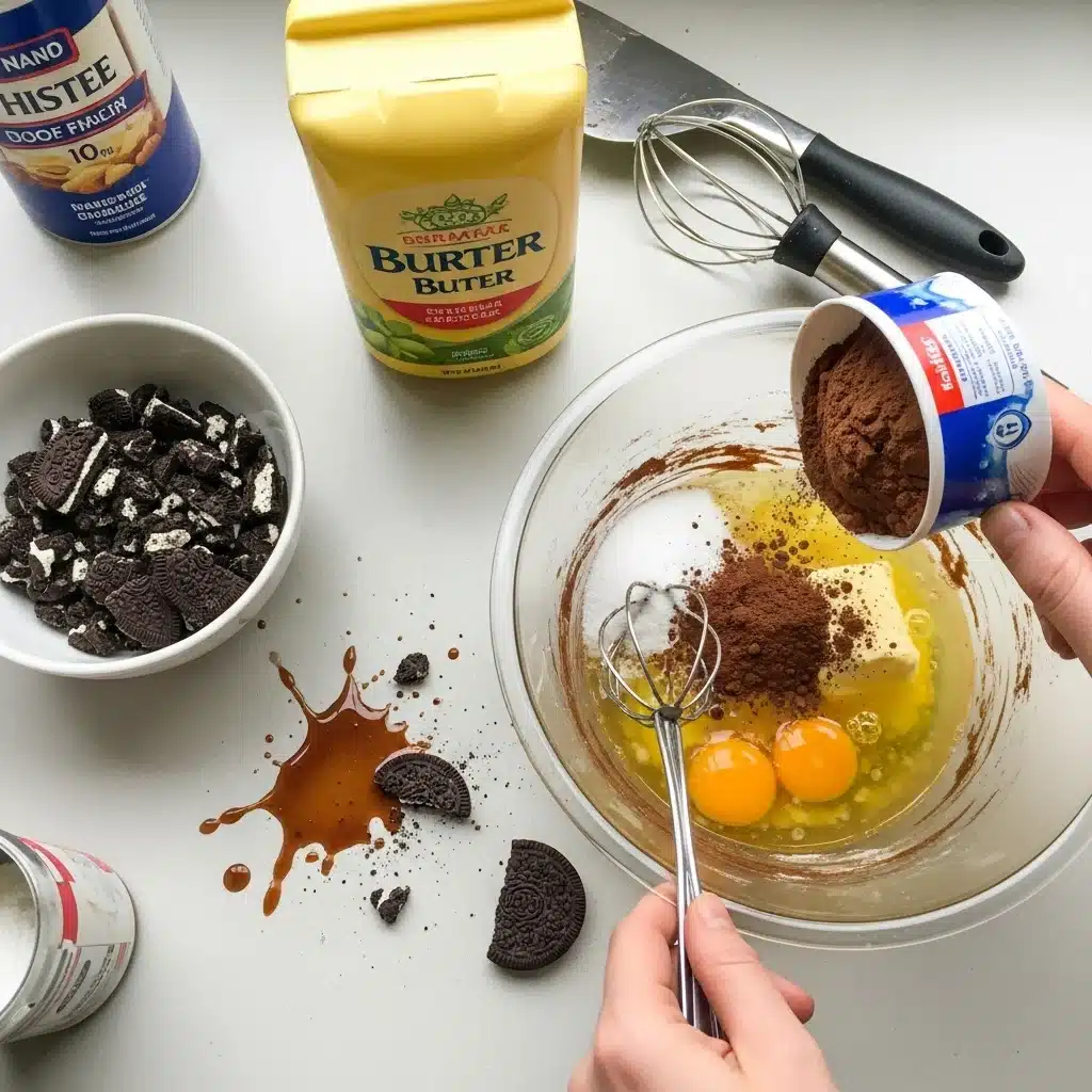 Oreo Brownie Cheesecake