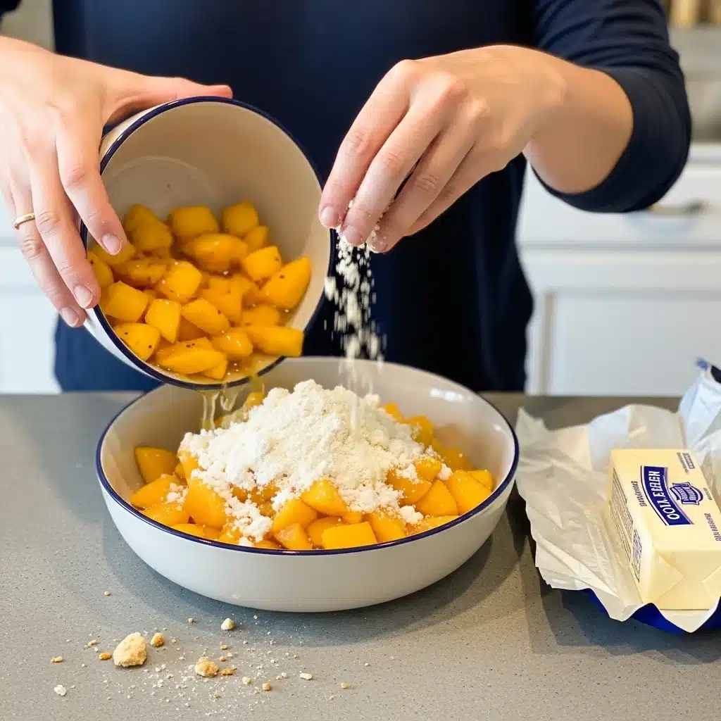 Peach Cobbler Dump Cake Easy