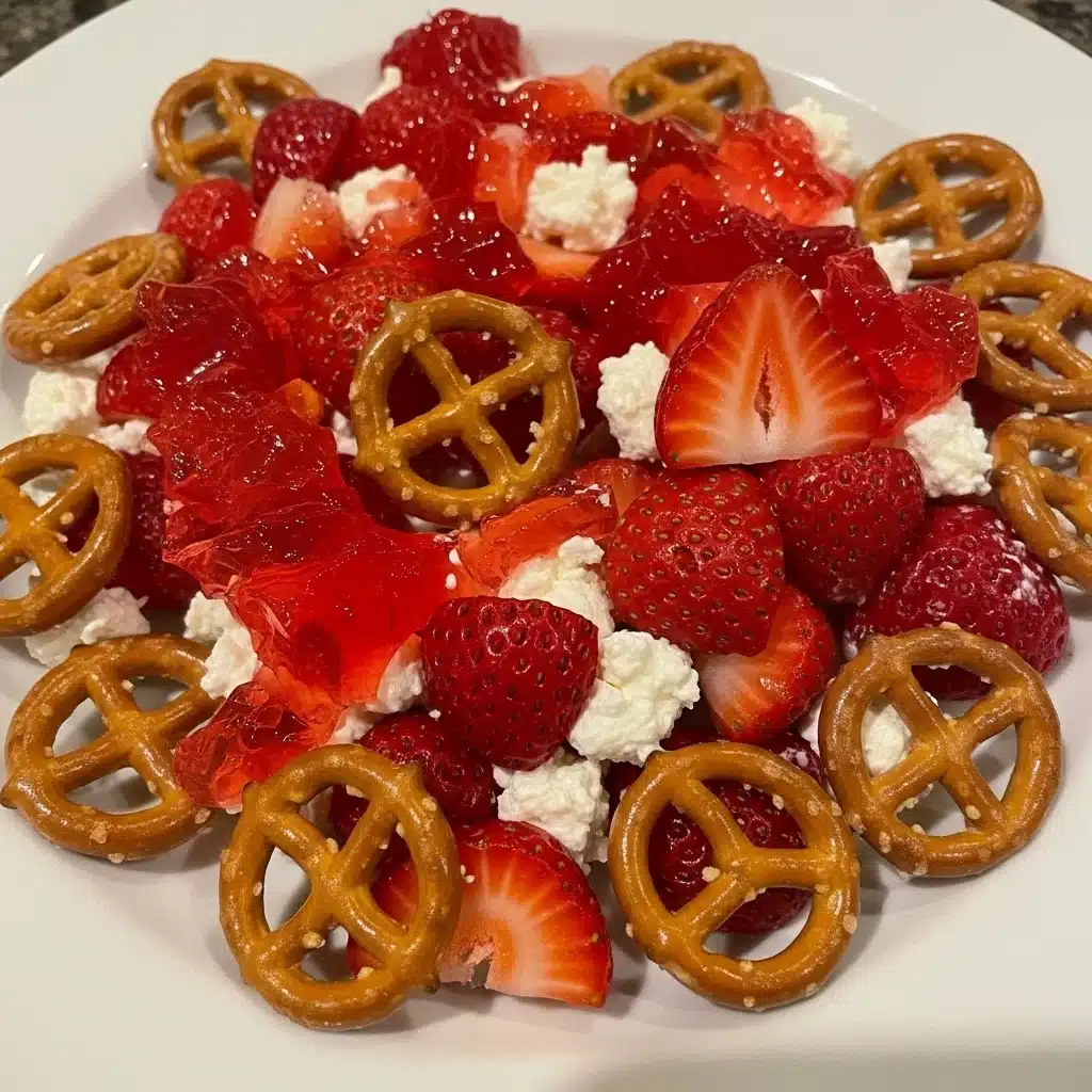 Strawberry Pretzel Salad Dessert