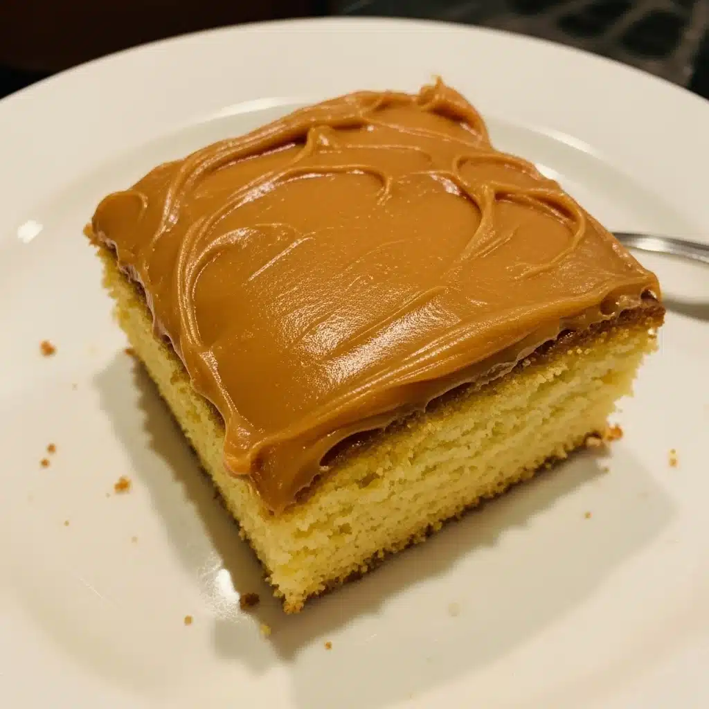 Southern Caramel Cake with Homemade Caramel Frosting