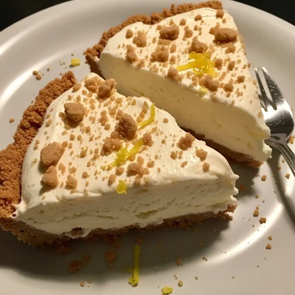 Lemon Icebox Pie with Graham Cracker Crust