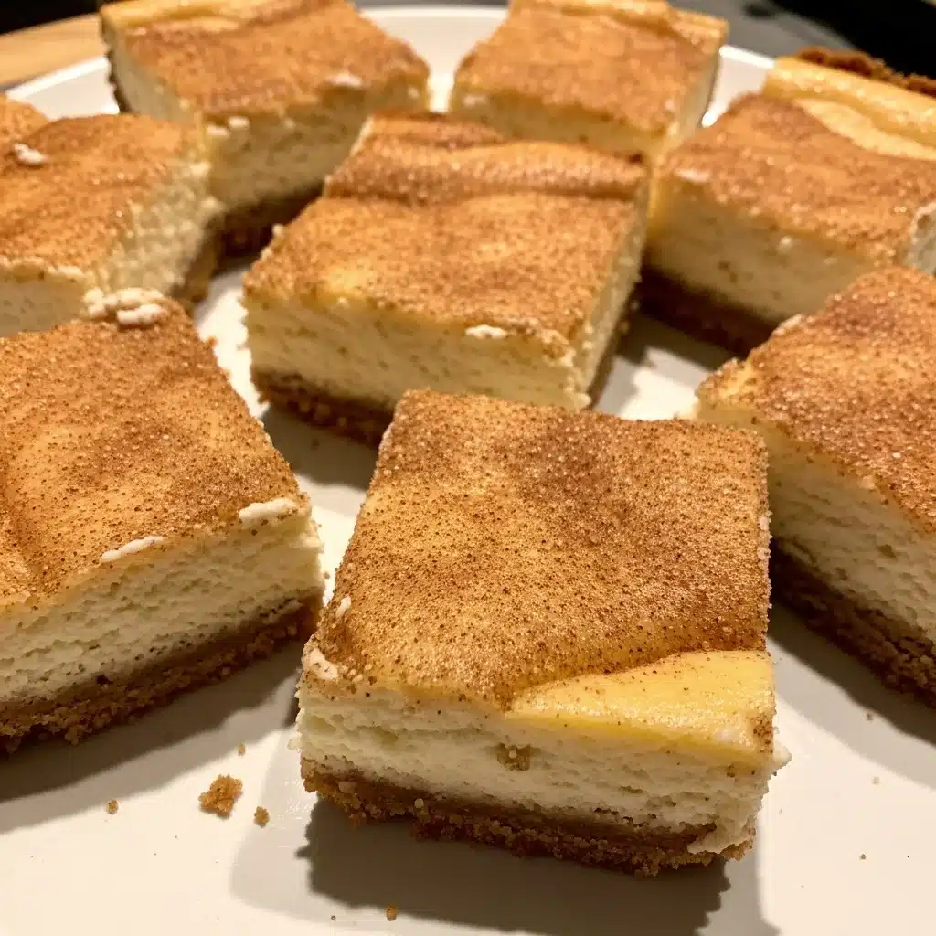 Snickerdoodle Cheesecake Bars