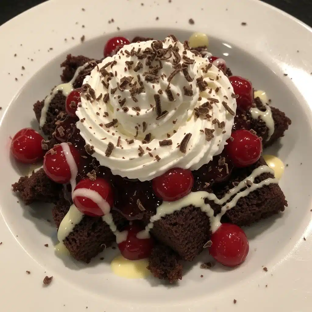 Black Forest Poke Cake