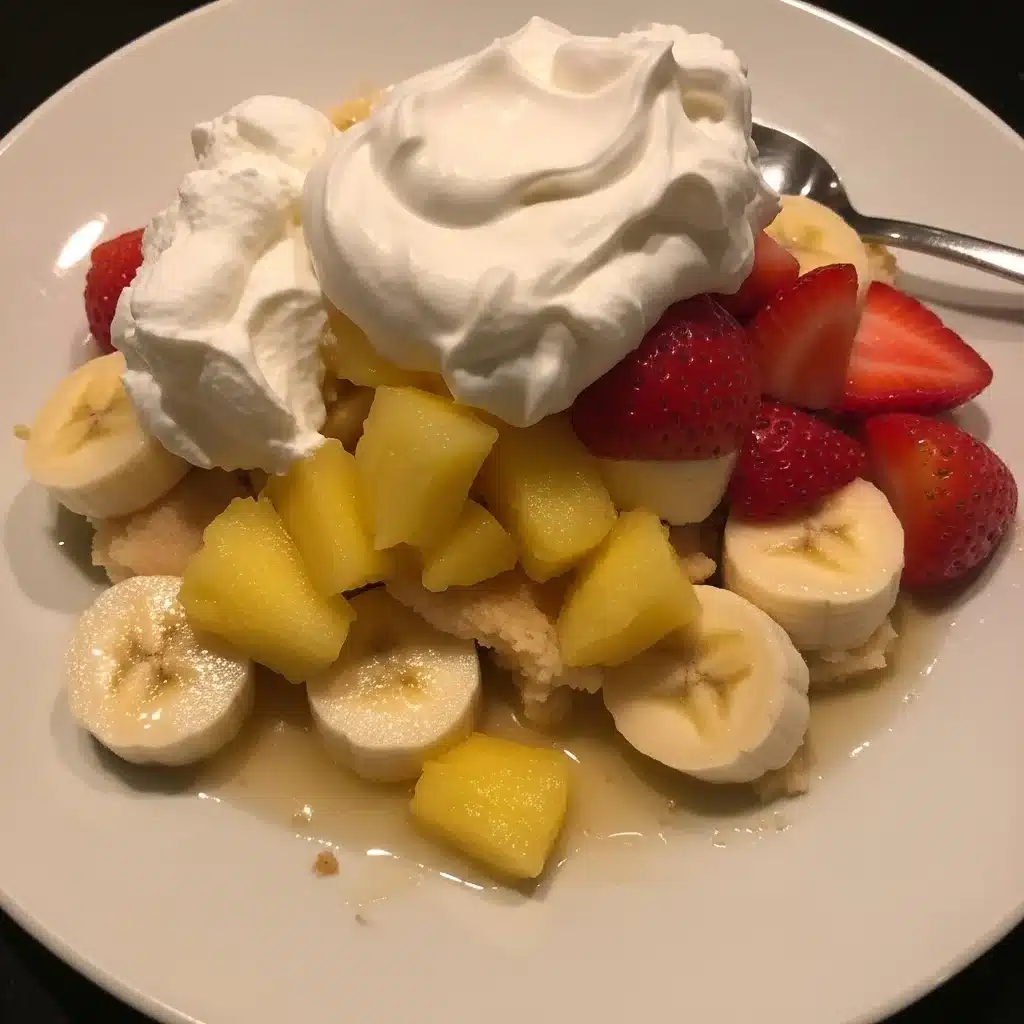 Banana Split Dessert (Layered No Bake)