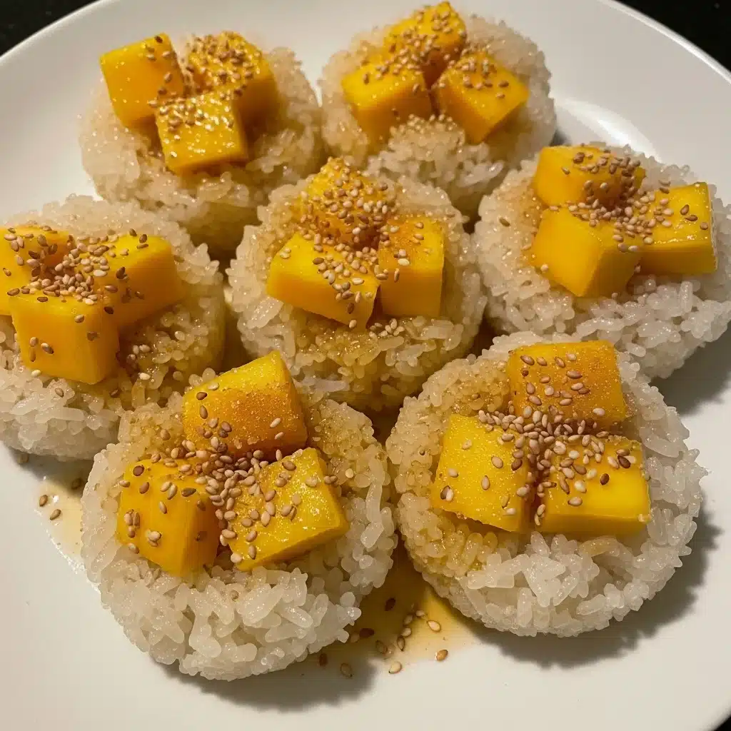 Mango Sticky Rice Cups