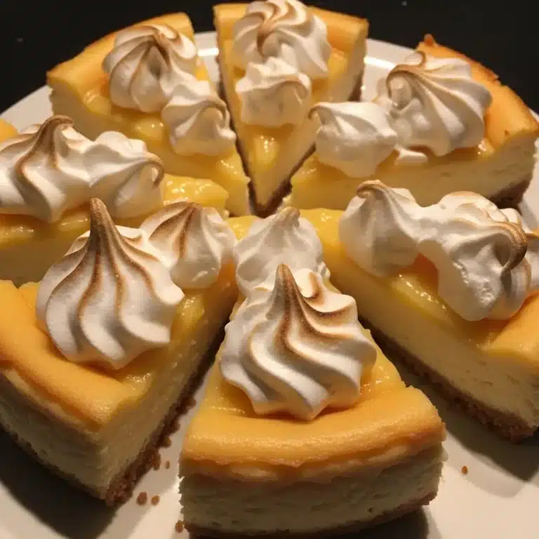 Lemon Meringue Cheesecake