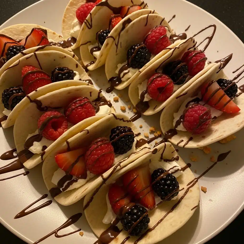 Mini Dessert Tacos