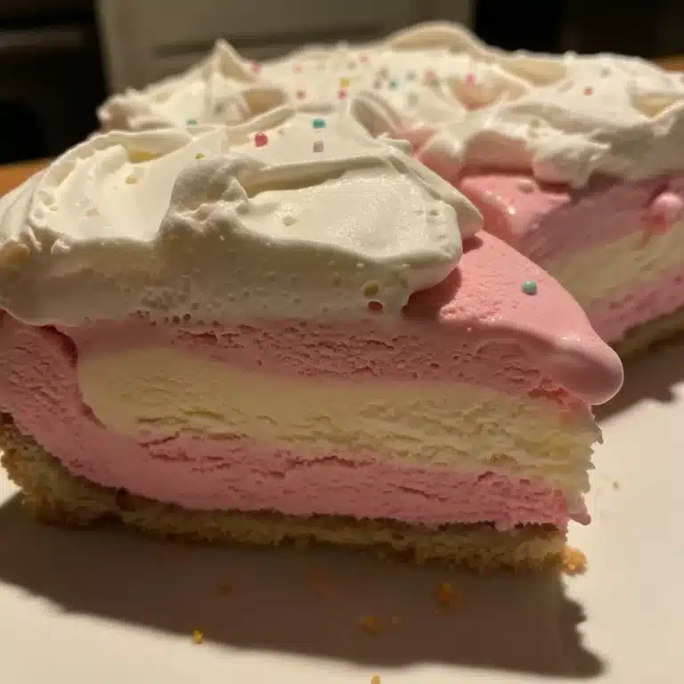 Bubblegum Ice Cream Cake