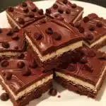 Gooey Butter Chocolate Bars