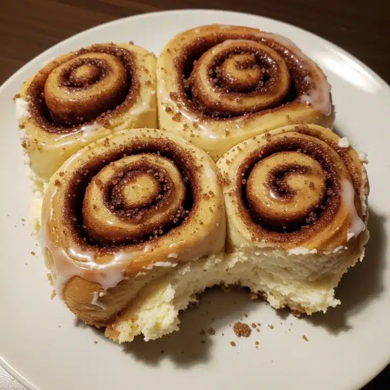 Cinnamon Roll Cheesecake Hybrid