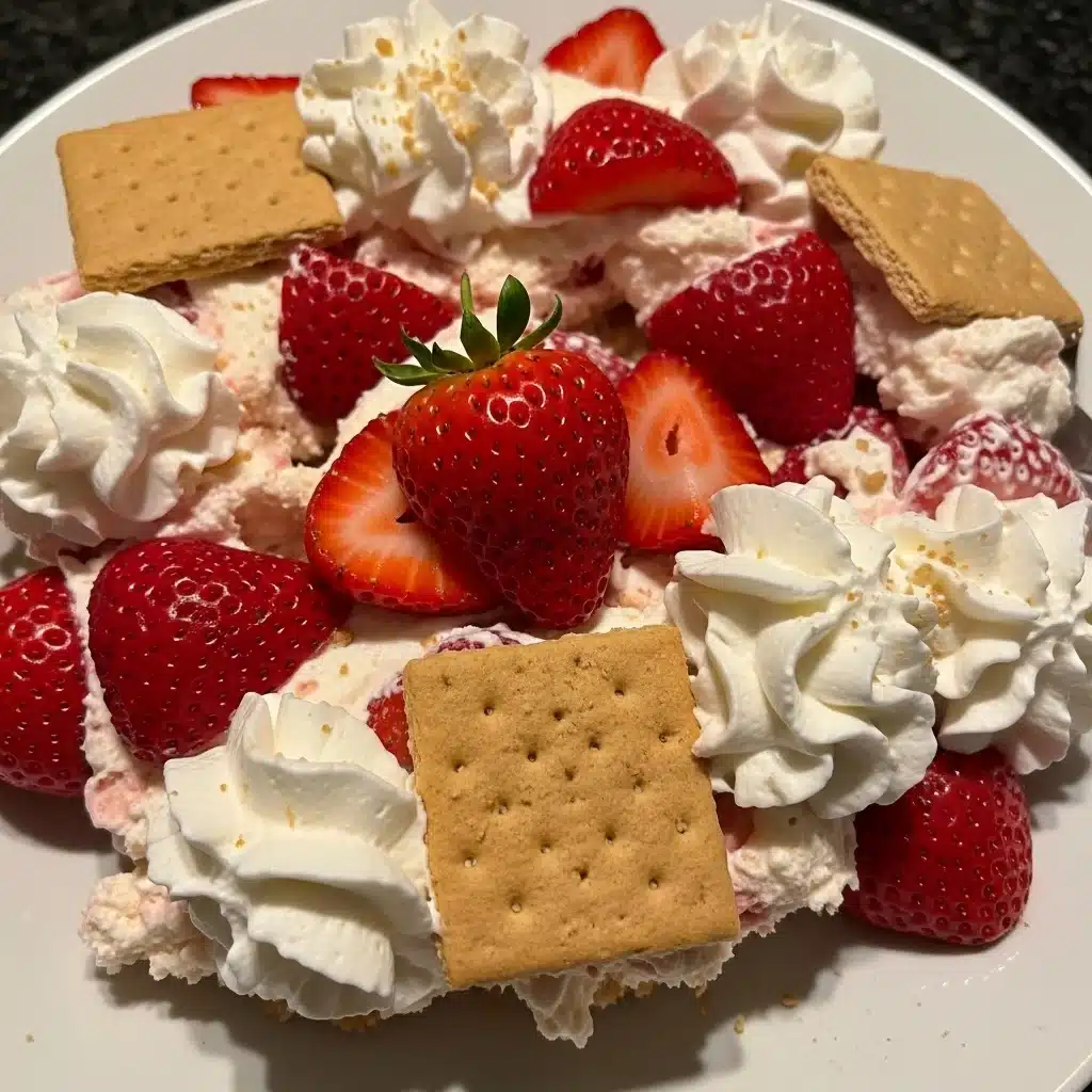 Strawberry Shortcake Icebox Cake