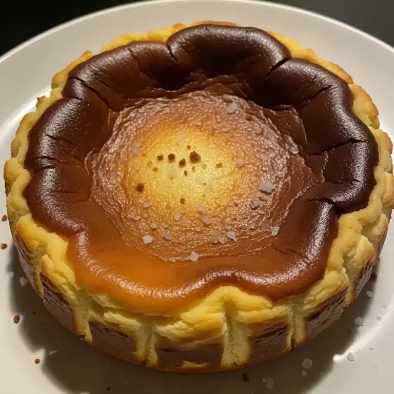 how to make burnt Basque cheesecake at home