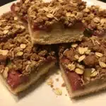 Rhubarb Crumble Bars