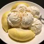 homemade durian ice cream recipe for dessert lovers