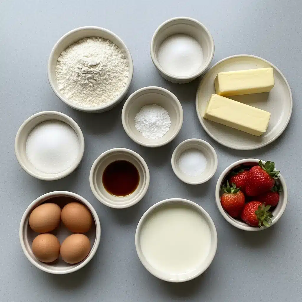 Strawberry Tres Leches Cake