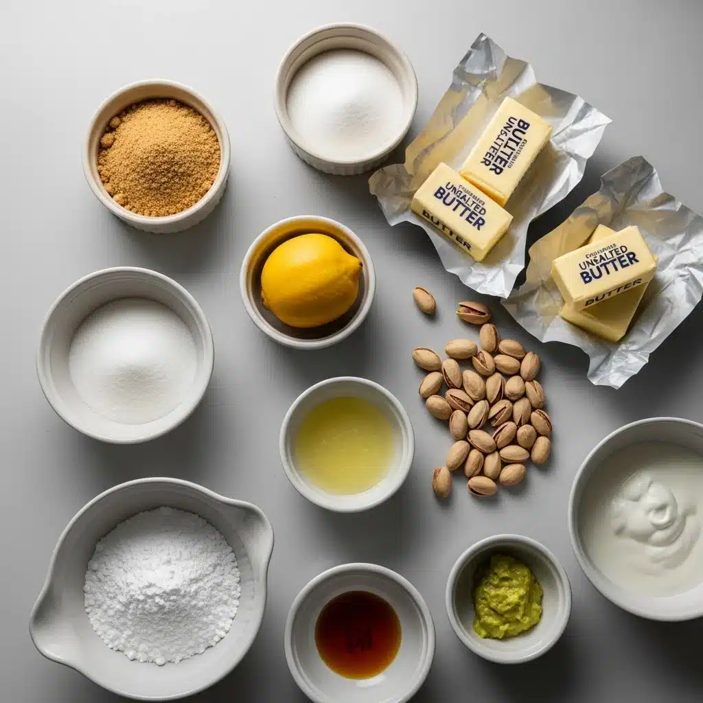 Mini Pistachio Cheesecake Jars