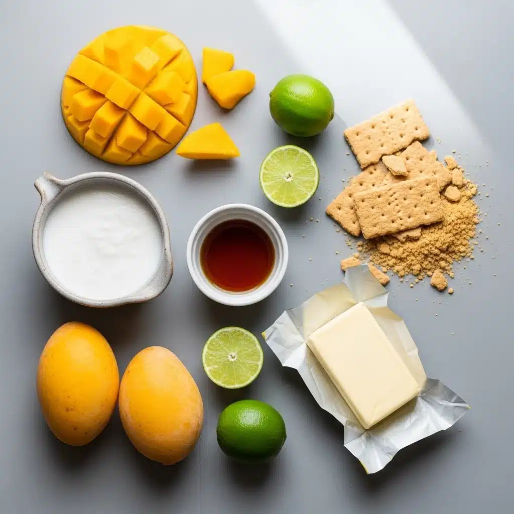 Mango Coconut Ice Cream Bars (No Machine)
