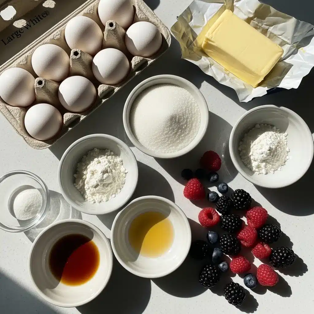 Mini Pavlova with Berries
