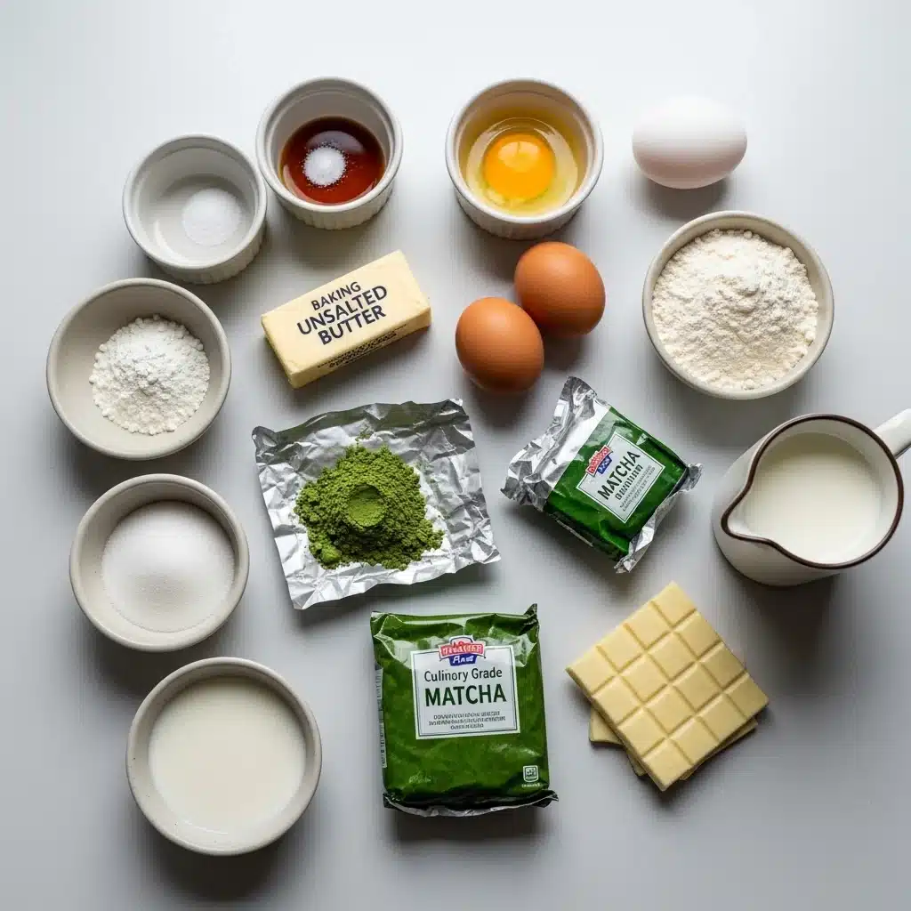 Matcha White Chocolate Cake