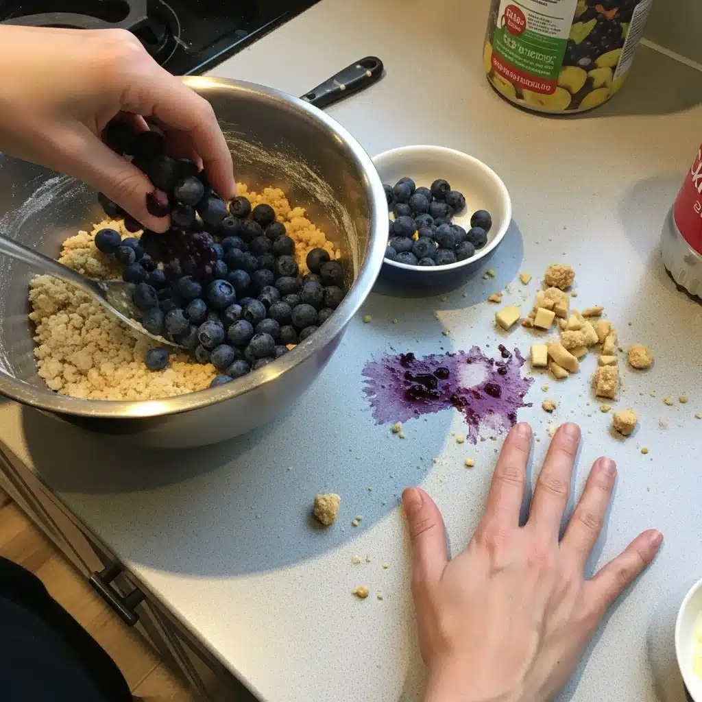 Blueberry Crumble Cheesecake