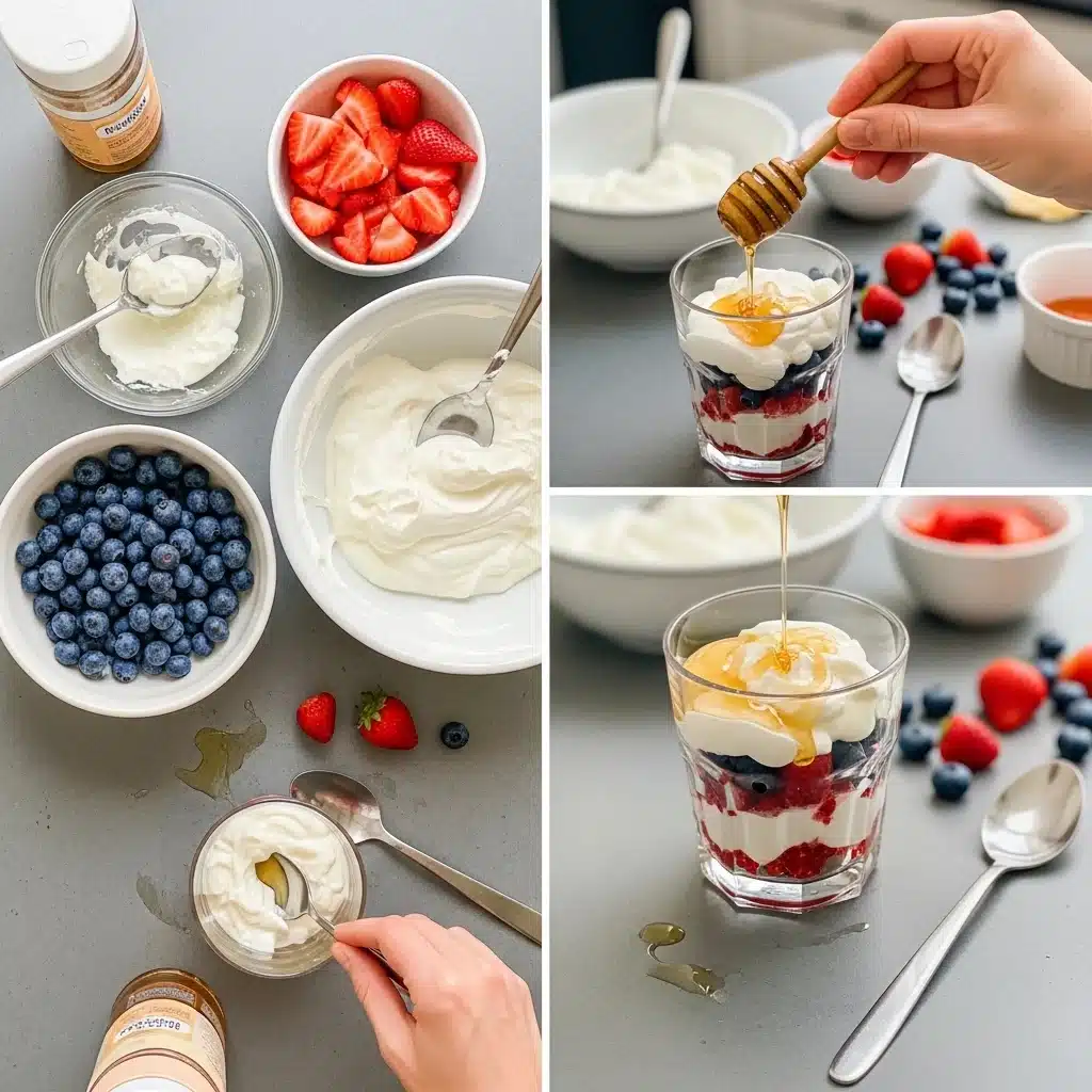 Berry Yogurt Parfait Dessert