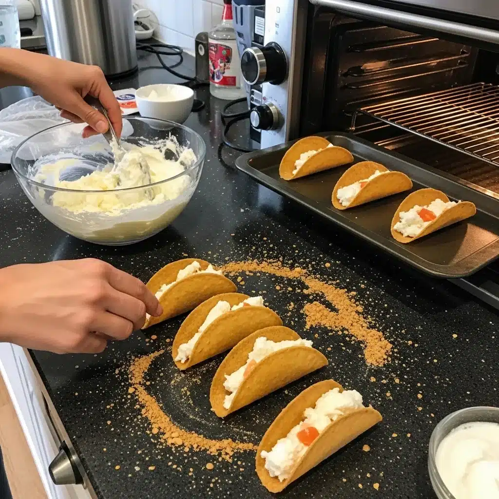 Mini Dessert Tacos