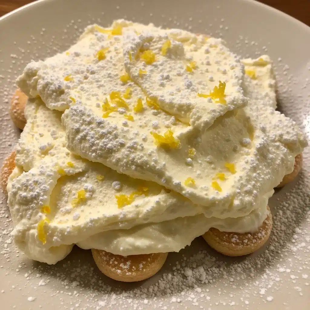 Lemon Tiramisu