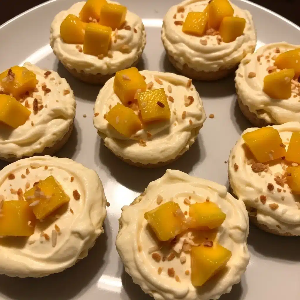 Mango Coconut Mousse Cups