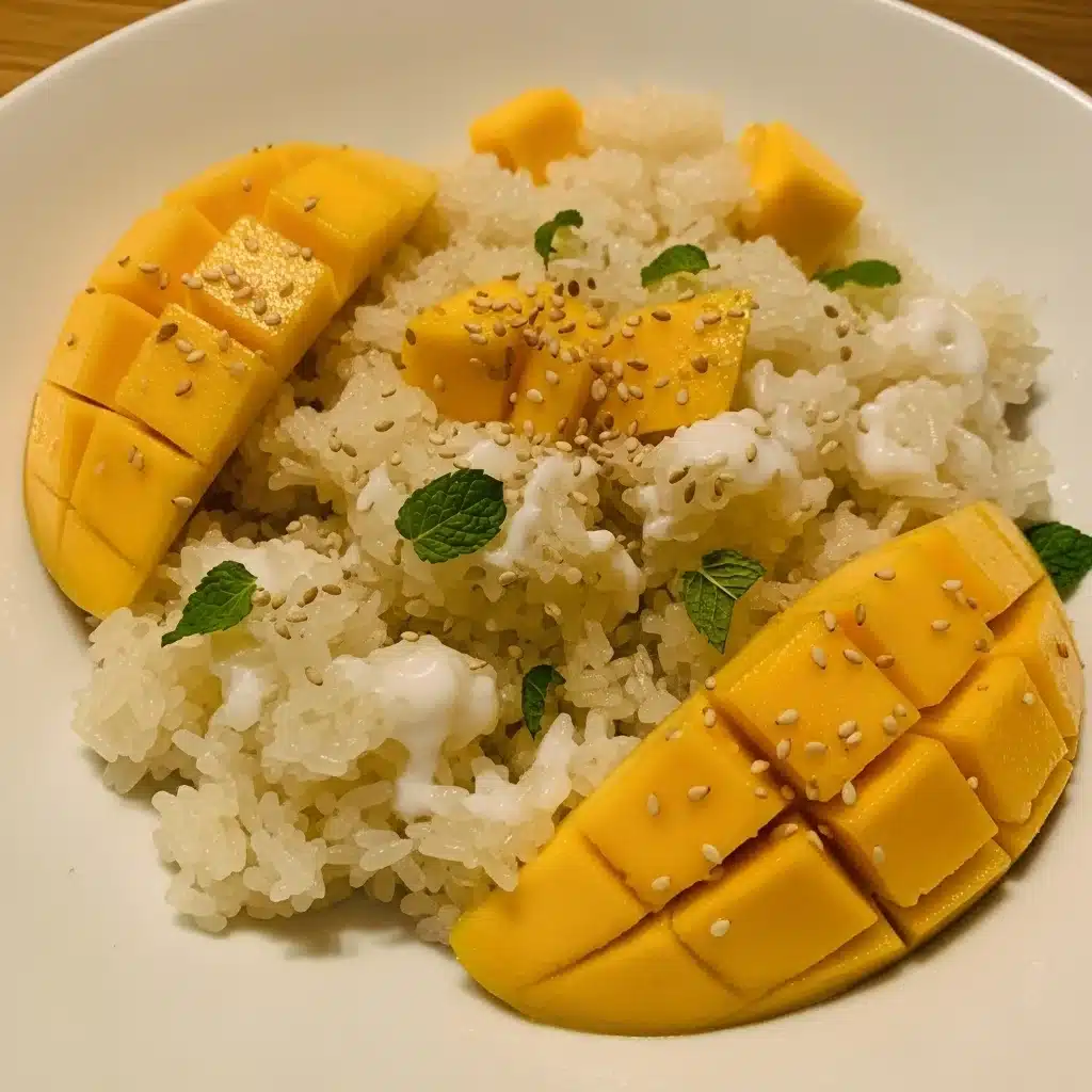 Mango Sticky Rice (viral