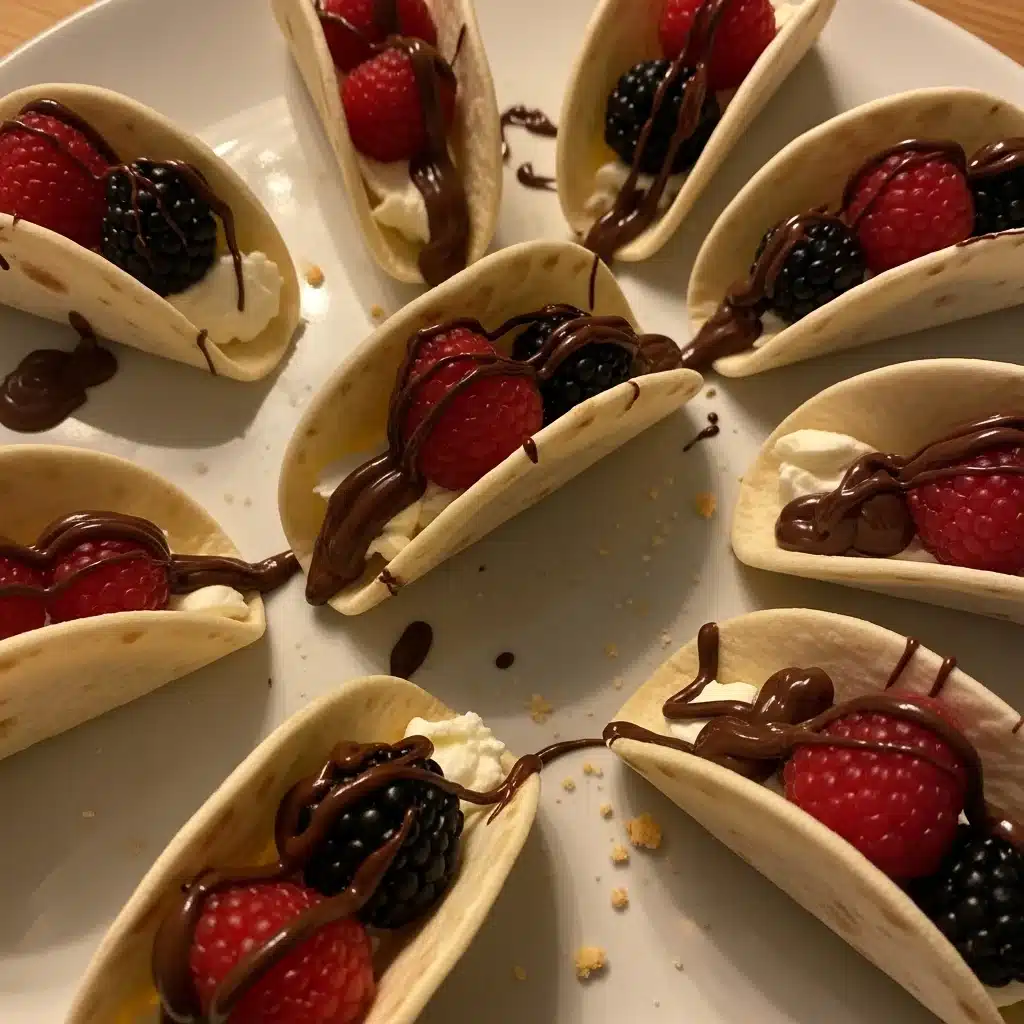 Mini Dessert Tacos