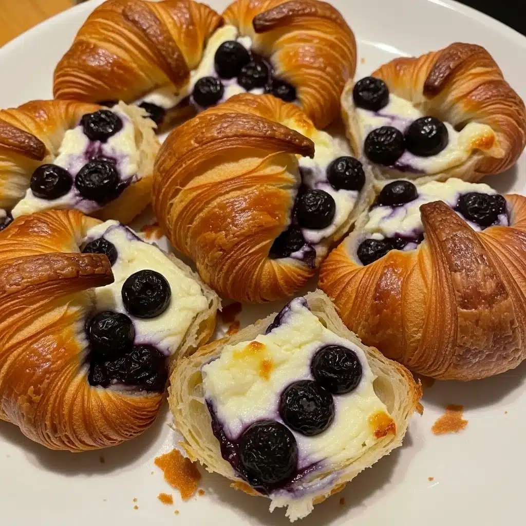 Blueberry Cream Cheese Croissant BakeBlueberry Cream Cheese Croissant Bake