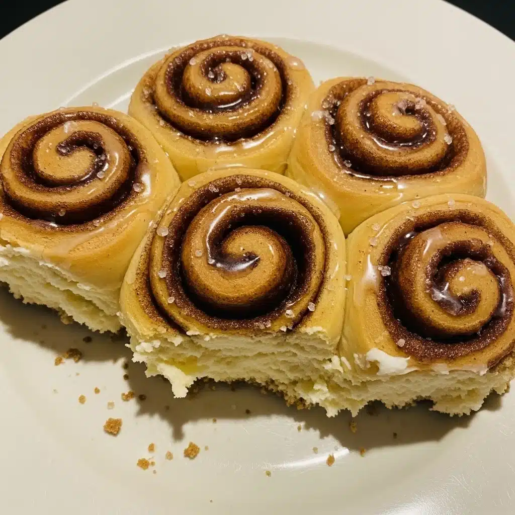 Cinnamon Roll Cheesecake Hybrid